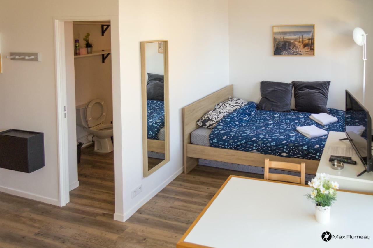 Studio Moderne Acces Plage, Piscine Et Tennis Cabourg Kültér fotó